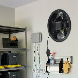 Industrial Cased Axial Extractor Fan Air Ventilation with Fan Speed Controller
