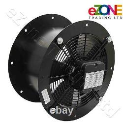 Industrial Cased Extractor Fan 25 Duct Commercial Ventilation +Speed Controller