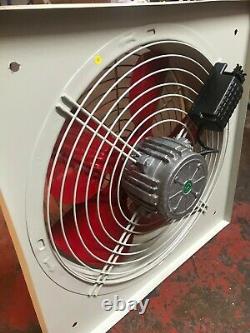 Industrial Commercial Metal Axial Extractor Fan, Air Blower Ventilation-2250m3/h