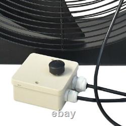 Industrial Ventilation Extractor Axial Exhaust Commercial Air Blower Plate Fan