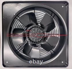Industrial Ventilation Extractor Axial Exhaust Commercial Blower Plate Fan, 400SB