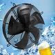 Industrial Ventilation Extractor Axial Exhaust Commercial Suction Fan 250w Black