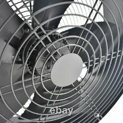 Industrial Ventilation Extractor Fan Metal Axial Exhaust Commercial Fan 8-24Inch