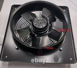 Industrial Ventilation Extractor Metal Axial Exhaust Commercial Blower, Plate, Fan