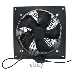 Industrial Ventilation Extractor Metal Exhaust Fan Air Blower With Speed Control