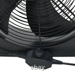 Industrial Ventilation Extractor Metal Plate Axial Exhaust Fan 8-24'' Air Blower