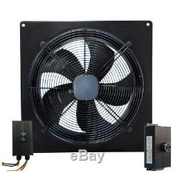 Industrial Ventilation Extractor Metal Plate Fan Axial Exhaust Commercial Blow