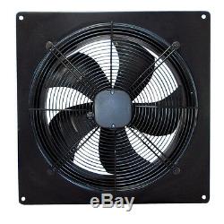 Industrial Ventilation Extractor Metal Plate Fan Axial Exhaust Commercial Blowe