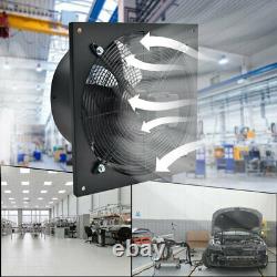 Industrial Ventilation Extractor Metal Plate Fan Axial Exhaust Commercial Blower