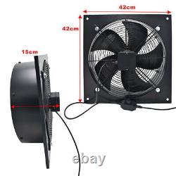 Industrial Ventilation Extractor Plate Fan Axial Exhaust Commercial Air Blower