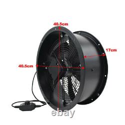 Industrial Ventilation Fan Extractor Metal Axial Exhaust Blower Fans Commercial