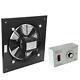 Industrial Wall Mounted Extractor Fan 8 Quiet Commercial Ventilation+speed Ctrl
