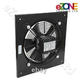 Industrial Wall Mounted Extractor Fan 8 Quiet Commercial Ventilation+Speed Ctrl