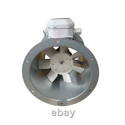 Inline Axial Fan Helios HRFW 200/4 8 Axial Fan 520m3/h Dual Flange Ventilation