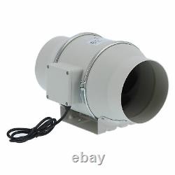 Inline Duct Fan Air Extractor Exhaust Ventilation Home Ventilator 3000rpm AC220V