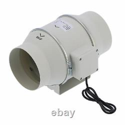 Inline Duct Fan Air Extractor Home Ventilator HF150PE 70W 3000rpm 503Pa AC220V
