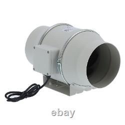 Inline Duct Fan Extractor Exhaust Ventilation Home Ventilator 3000rpm AC220V