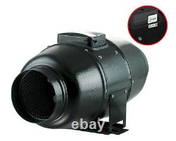 Inline fan Extractor fan Sound insulated Ventilator TT Silent M 100 mm 240 m3/h