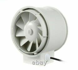 Lightweight Air Extractor Fan Ultra-Quiet Operations Exhaust Ventilation Outlets