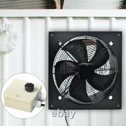 LowNoise Wall Extractor Air Ventilation Axial Fan Bathroom Kitchen Speed Control