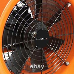 MAXBLAST Dust Extractor Ventilation Fan 300mm Portable 12m Duct Customer Return