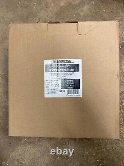 Manrose XFS230A 230mm (9) Extractor fan and 1291W Through Wall Ventilation KIt