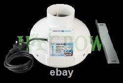 MaxiFan Extractor Fan (TF RVK) 4 5 6 8 10 Hydroponic Ventilation Maxi Fan