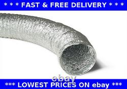 Metal tinfoil flexible Ventilation Air Conditioning extractor fan hood pipe hose