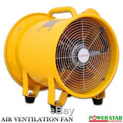 New 110v Atex Portable Ventilator Axial Fan Blower Metal Extractor Industrial