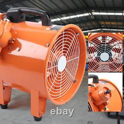 New Atex Portable Ventilator Axial Fan Ducting Blower Metal Extractor Industrial