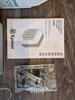 Original Xpelair GX6EC Kitchen Window Extractor Fan 6 inch With Pull Cord Boxed