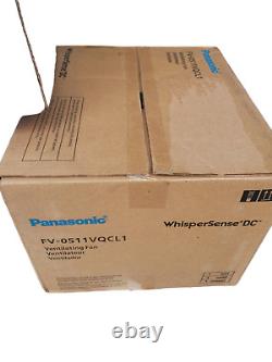 Panasonic FV-0511VQC1 Whispersense 50/80/100 CFM DC Ventilador Extractor Fan