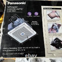 Panasonic Whisper Remodel Low Profile Ventilation Extractor Fan FV 0811RQC1