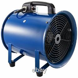 Portable Industrial Ventilation Fan Axial Blower Workshop Extractor Fan 8 200mm