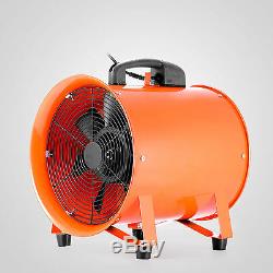 Portable Industrial Ventilator Axial Blower Workshop Extractor Duct Fan 12