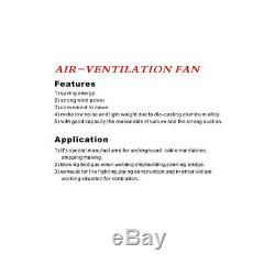 Portable Industrial Ventilator Axial Blower Workshop Extractor Fan 12 with Duct