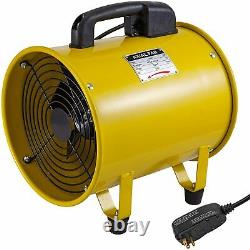 Portable Industrial Ventilator Axial Extractor Fan 300mm (12) With 5m Duct New