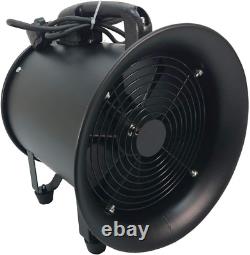 Portable Ventilation Industrial Garage Workshop Blower Extractor Fan 250Mm Fan