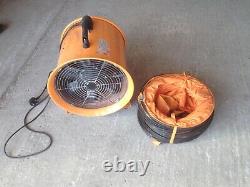 Portable Ventilator Axial Blower Workshop Ducting Extractor Industrial Fan 14