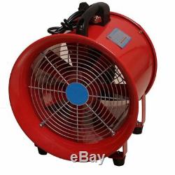 Portable Ventilator Axial Blower Workshop Extractor Fan
