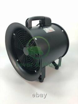 Portable Ventilator Axial Blower Workshop Extractor Fan 8 inch