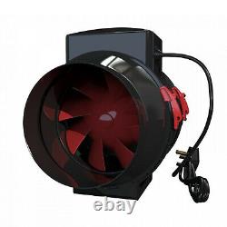 Powerful Inline Extractor Duct Fan Ventilation Hydroponics Grow Room Mixed Flow