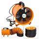 Powerstar Portable Ventilation Axial Blower Workshop Dust Fume Air Extractor Fan