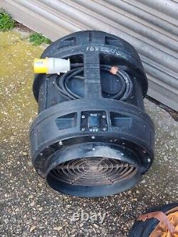 RHINO 110v Fume Extractor Air Mover 12 300mm Ventilation Fan Blower + Ducting