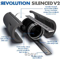 Revolution Stratos V2 New Silenced Fan Professional High Power Air Flow AC Fans