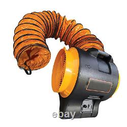 Rhino Dust Blower Extractor Fan Ventilation 110V 746W Ducting Fume Blower