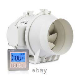 Rohrventilator Kanalventilator Innenabgas Belüftung Extractor Fan 1850-2250r/min