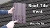 Roof Ventilation Tile U0026 Bathroom Exhaust Vent Extractor