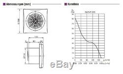 SILENT exhaust extractor Fan Kitchen Bathroom Ventilation ALL MODELS S&P
