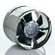 Silent High Temperature Inline Extractor Fan 125mm Chimney Flue Liner Ventilator